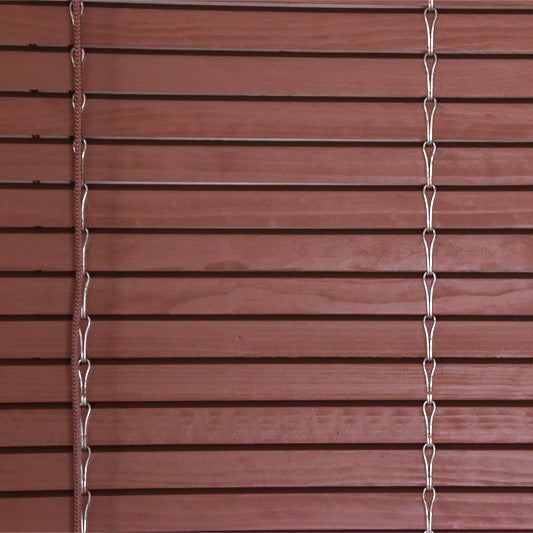 Fa pergola árnyékoló roló - tejcsokoládé színű