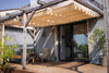 Bambusz pergola árnyékoló - natúr